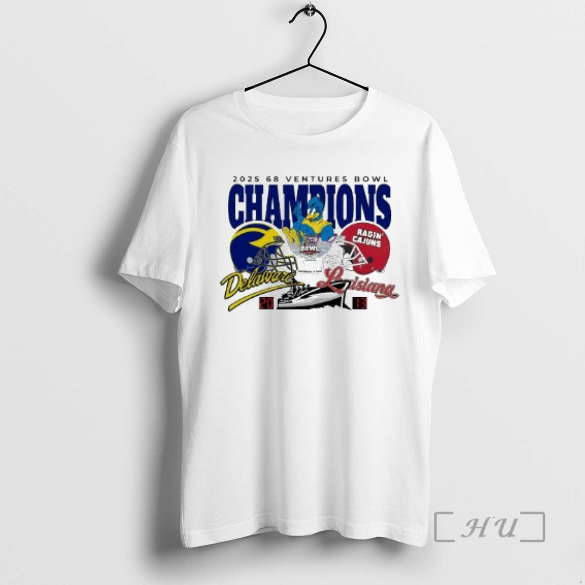 Trending Delaware Fightin Blue Hens Winner 20 13 Louisiana Ragin Cajuns 2025 68 Ventures Bowl