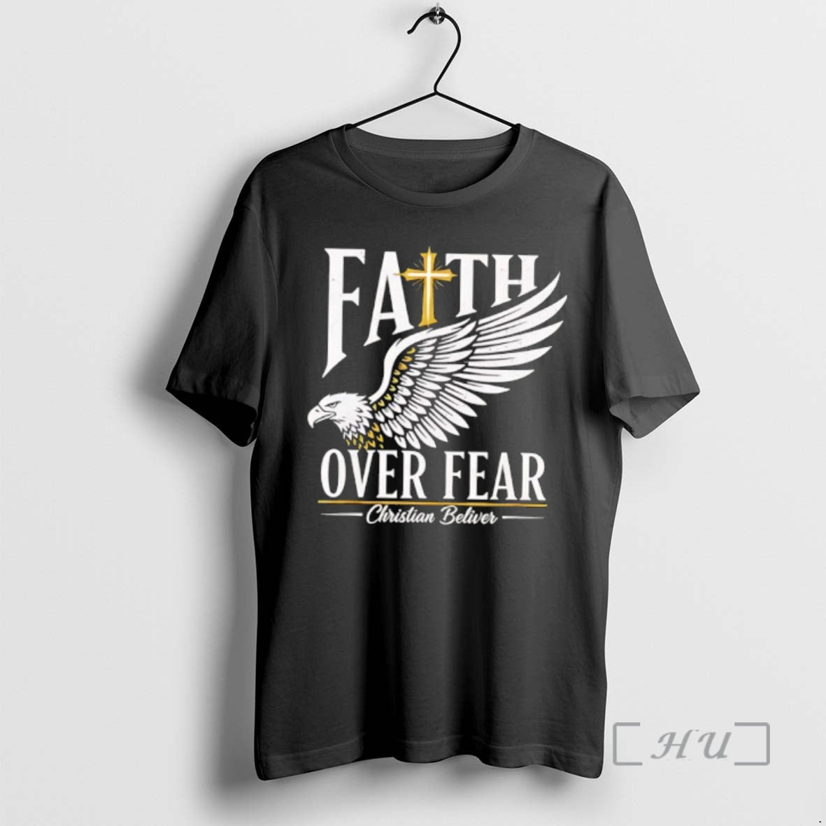 Trending Faith Over Fear Christian Believer Inspirational Graphic