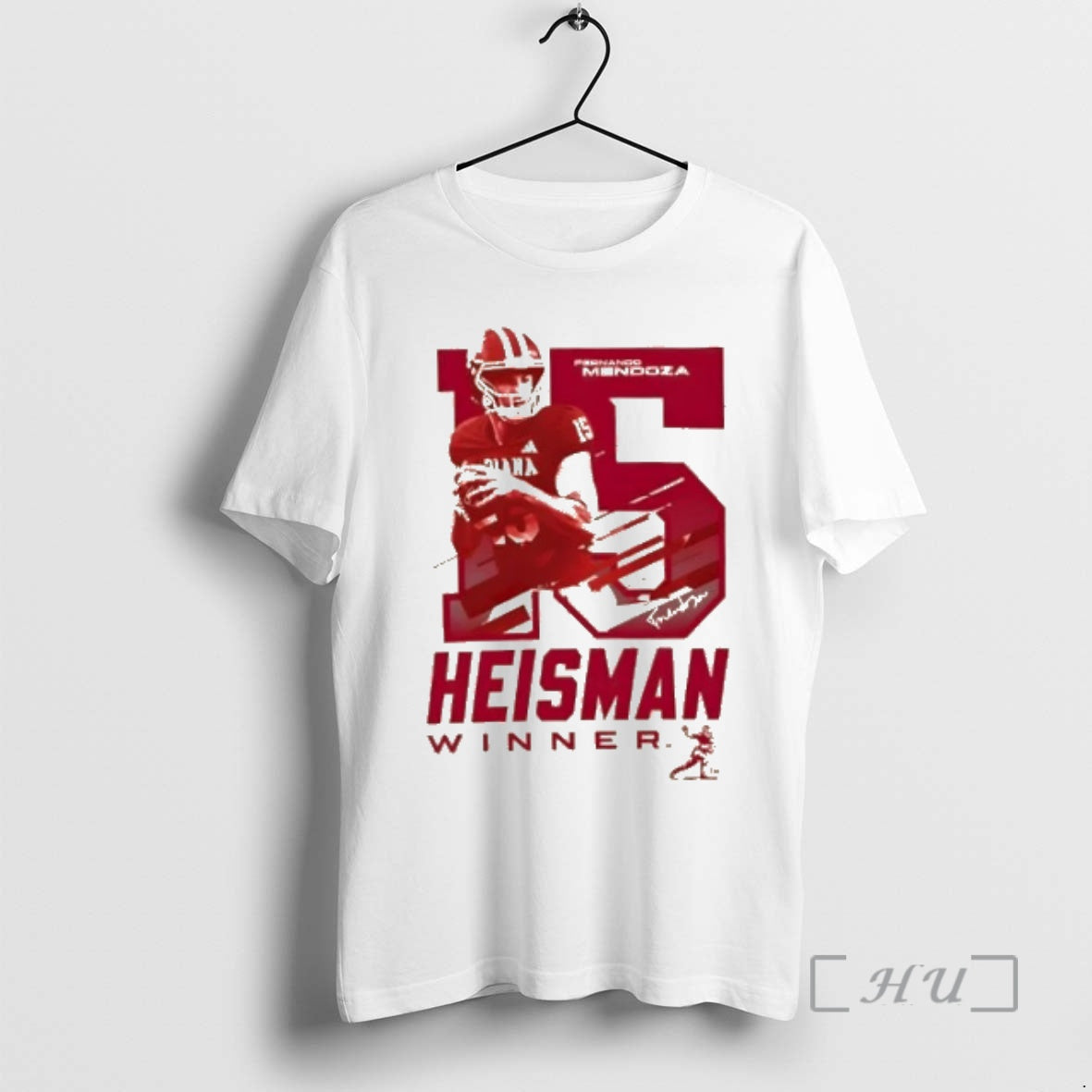 Trending Fernando Mendoza 15 Heisman Winner Football Signature