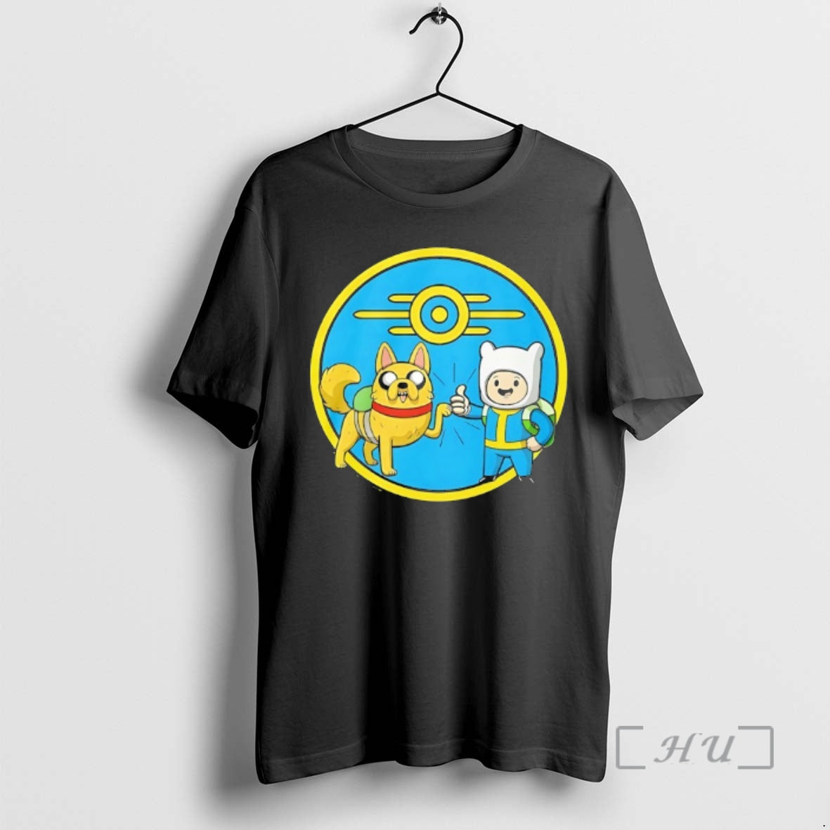 Trending Finn And Jake Fallout Adventure Time Wasteland Time Logo