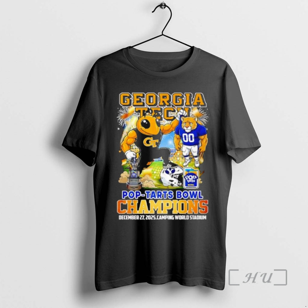 Trending Georgia Tech Vs Byu Cougars Pop Tarts Bowl Champions December 27th 2025 Camping World