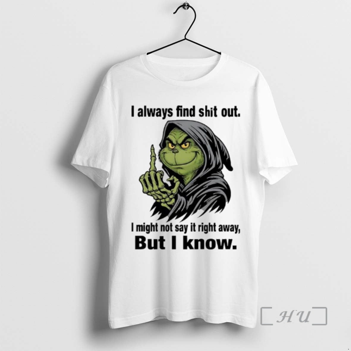 Trending Grinch Always Find Shit Out I Might Not Say It Right Away But