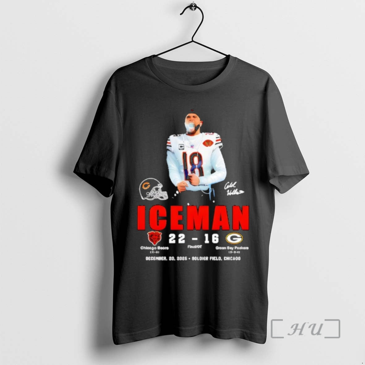 Trending Ice Man Caleb Williams Signature Dec 2025