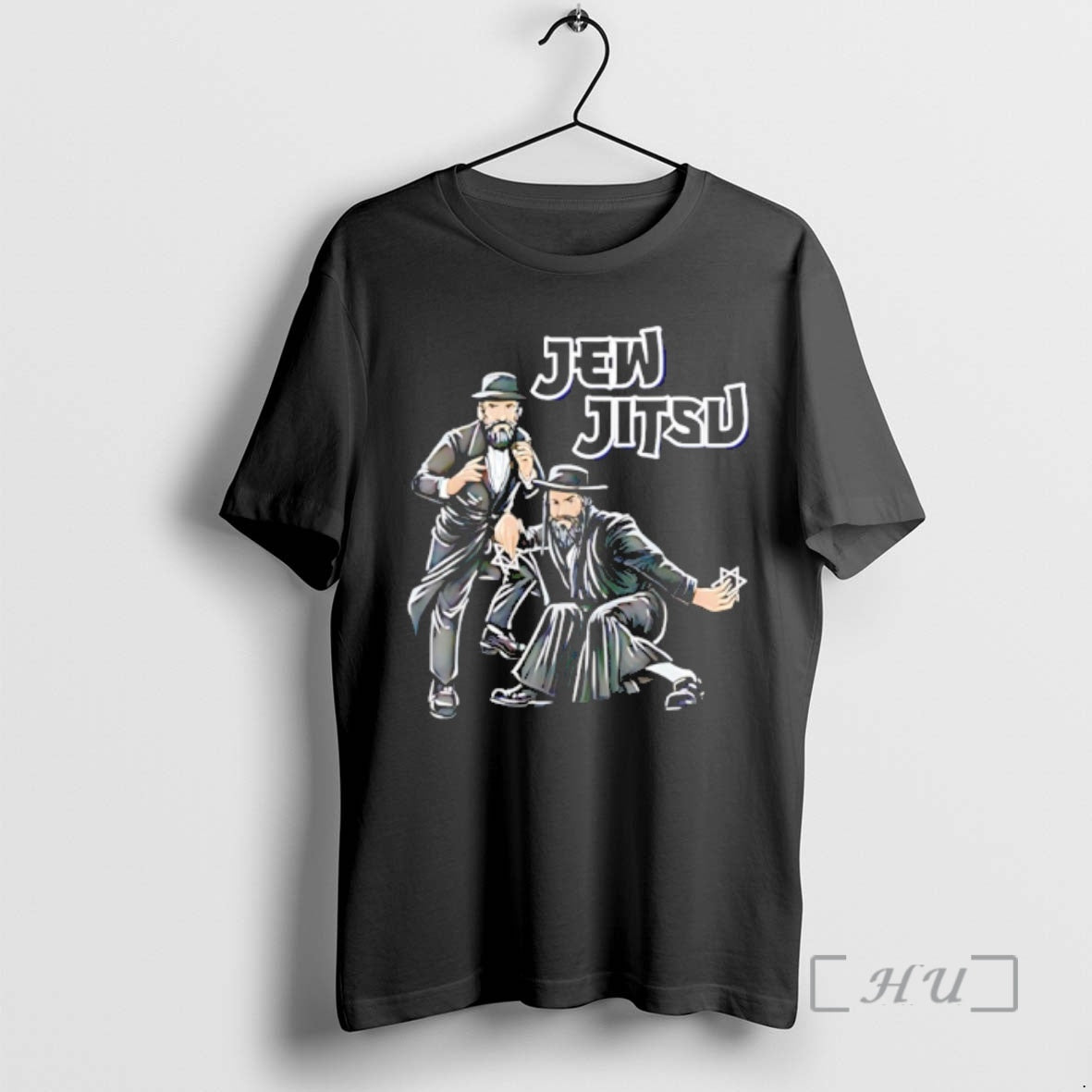 Trending Jew Jitsu Rabbi Horah Dance Graphic