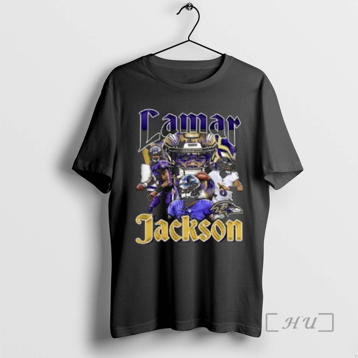 Trending Lamar Jackson Baltimore Ravens Notorious Circle Black