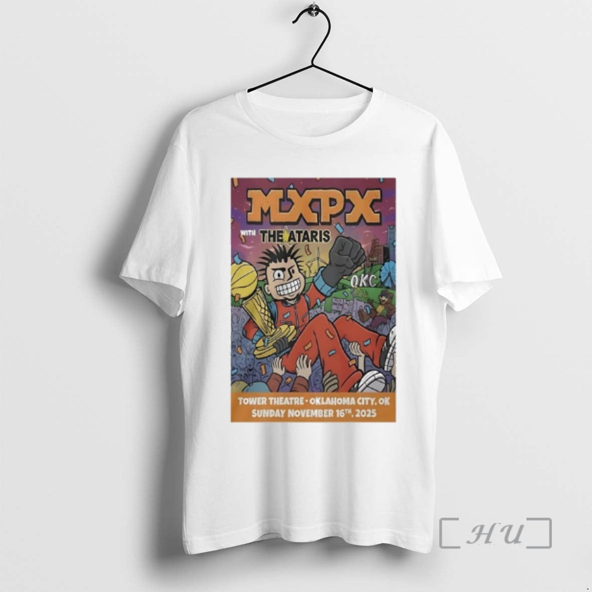 Trending Mxpx With The Ataris Oklahoma City Ok November 16 2025 Premium T Shirts Sweater