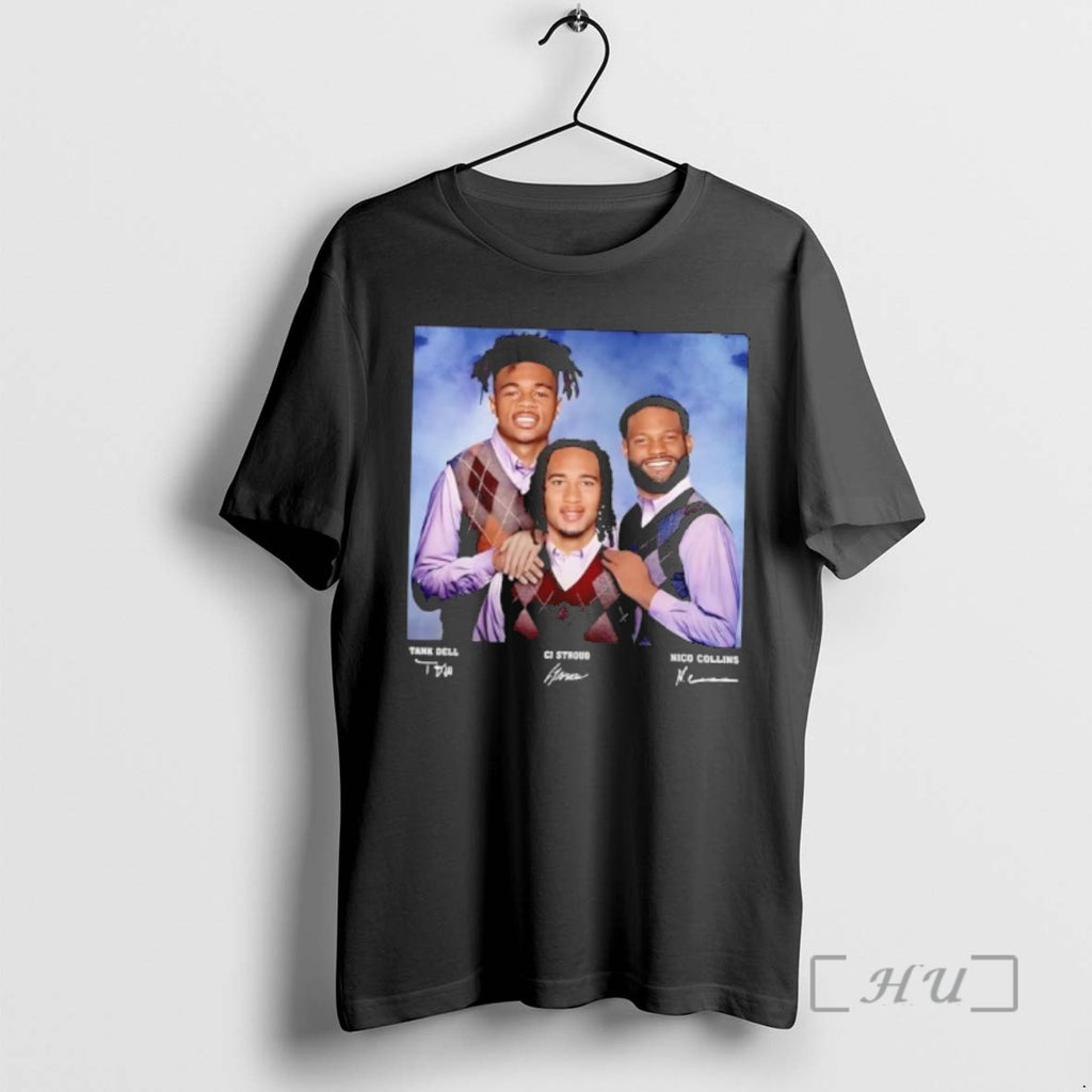 Trending Nico Collins Cj Stroud Tank Dell Football Houston Step Brothers Premium T Shirts Sweater