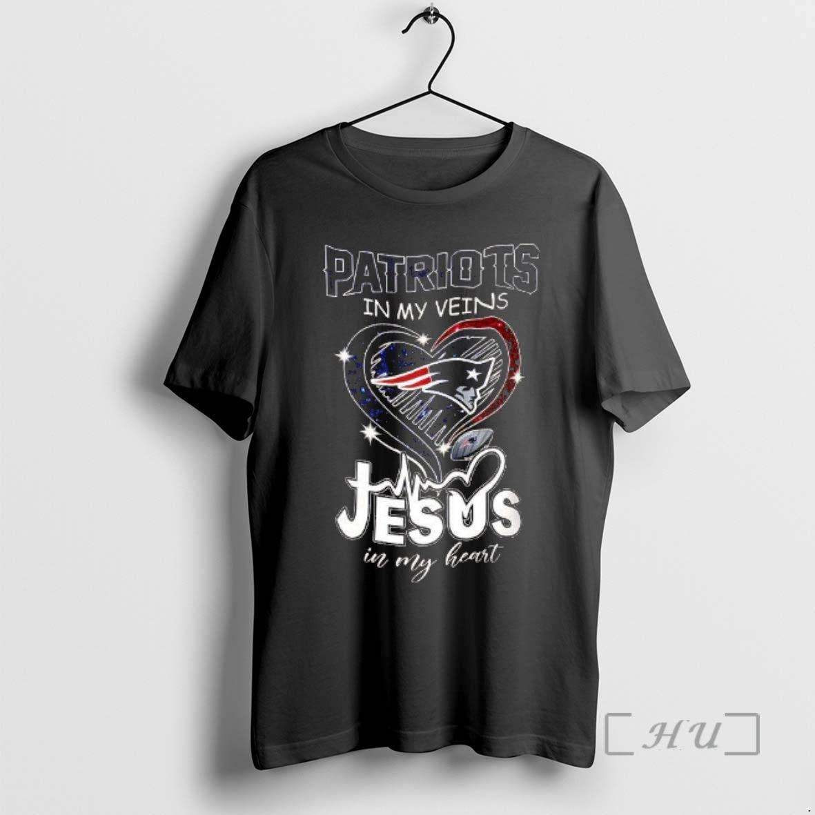 Trending Patriots In My Veins Jesus In My Heart Diamond