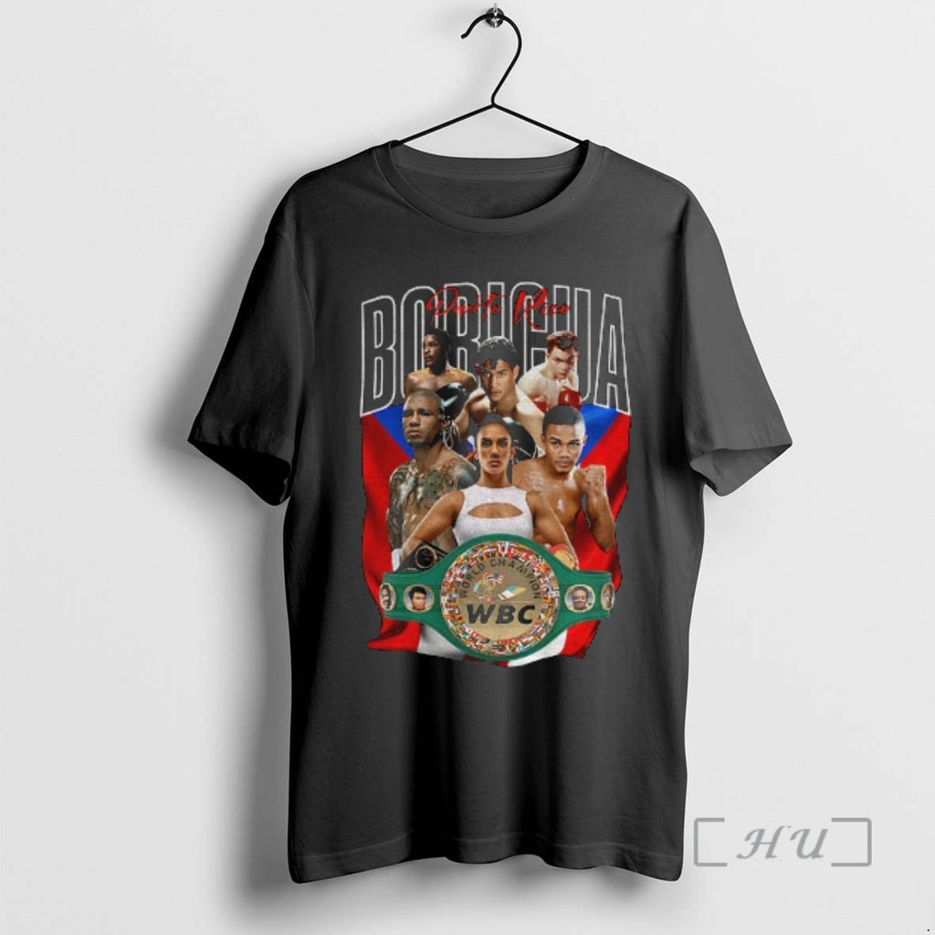 Trending Puerto Rican Boricua Boxing Wbc Legends Pride Graphic