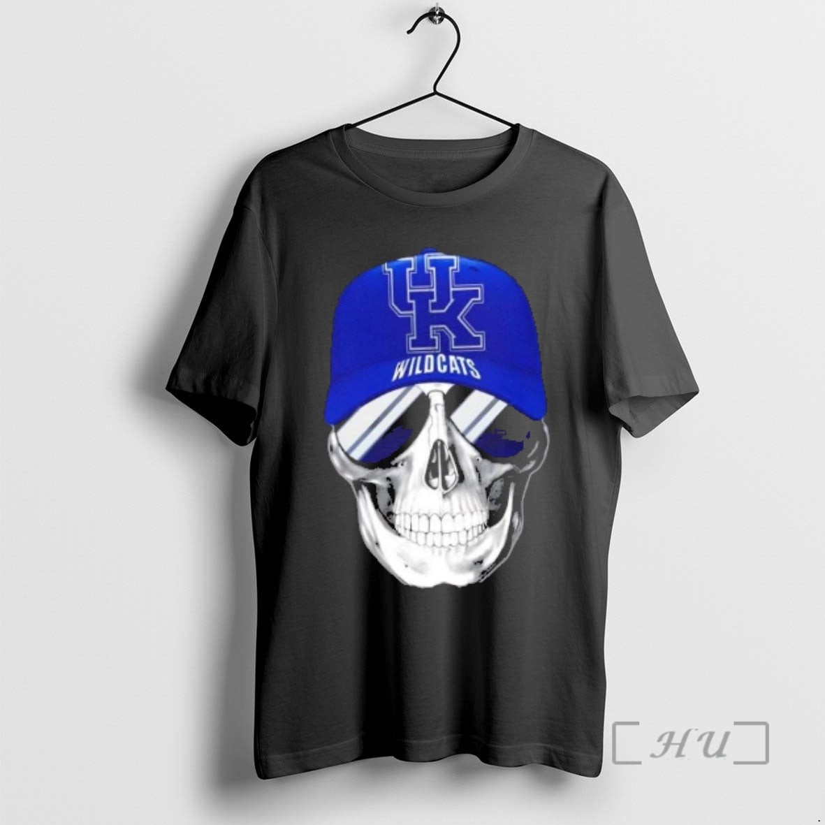 Trending Skull Wearing A Cap And Smile Kentucky Wildcats Fans