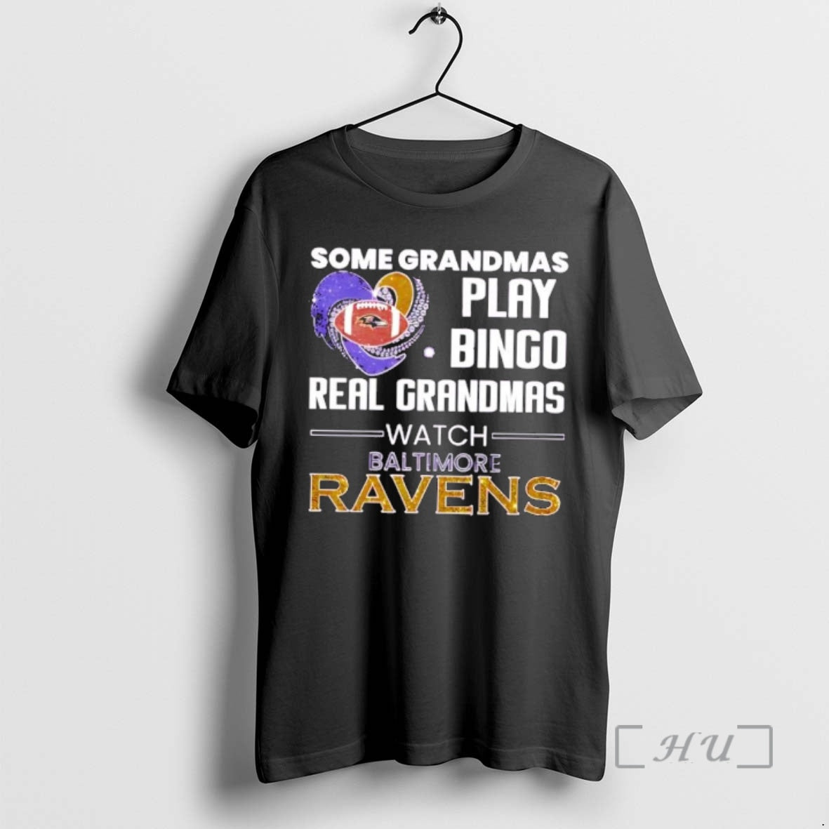 Trending Some Grandmas Play Bingo Real Grandmas Watch Baltimore Ravens 2026 Premium T Shirts Sweater