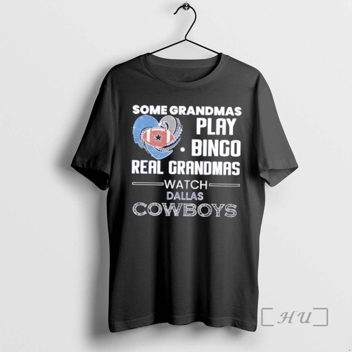 Trending Some Grandmas Play Bingo Real Grandmas Watch Dallas Cowboys 2026 Premium T Shirts Sweater