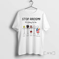 Trending Stop Racism Its Okay To Be Asian Black Arab Normal American Premium T Shirts