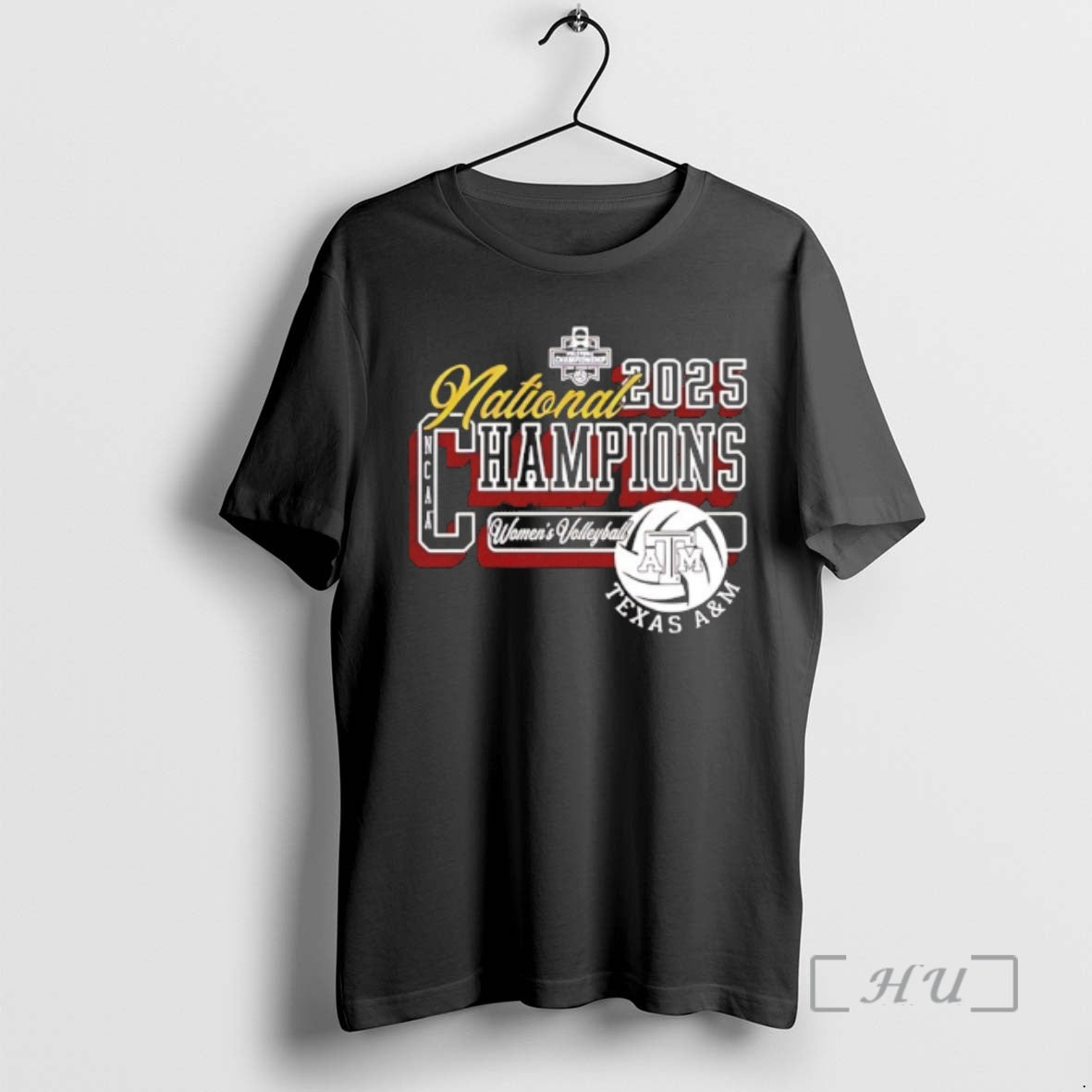 Trending Texas Am Aggies Womens Volleyball 2025 National Champions Logo