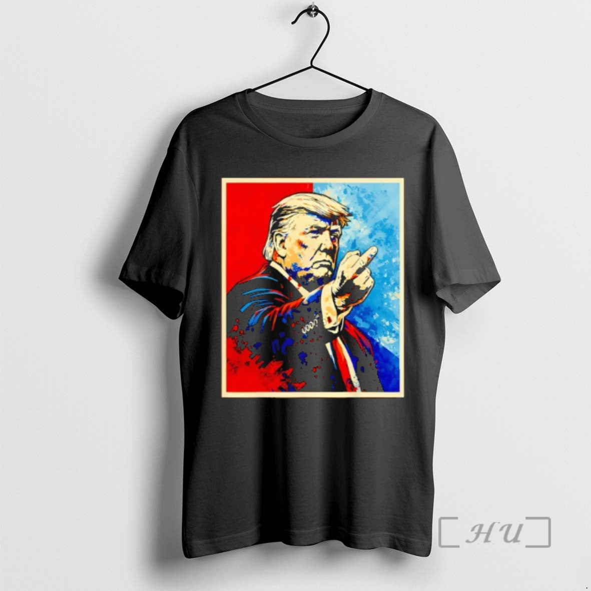 Trending Trump Middle Finger 2026 Meme Vintage Funny