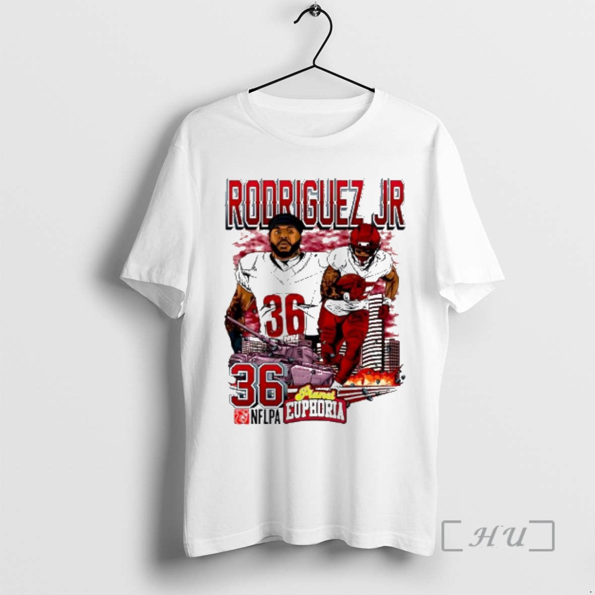Trending Washington Commanders Chris Rodriguez Jr Football Player City Graphic