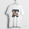 Official Michigan Basketball Yaxel Lendeborg Caricature
