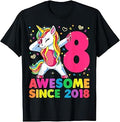 Years Old Unicorn Dabbing 8th Birthday Girl Unicorn Party (1)