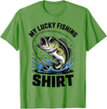 Boy Lucky Fishing Bass Fish Fishing Unisex T-shirt, Sweatshirt, Hoodie (1)