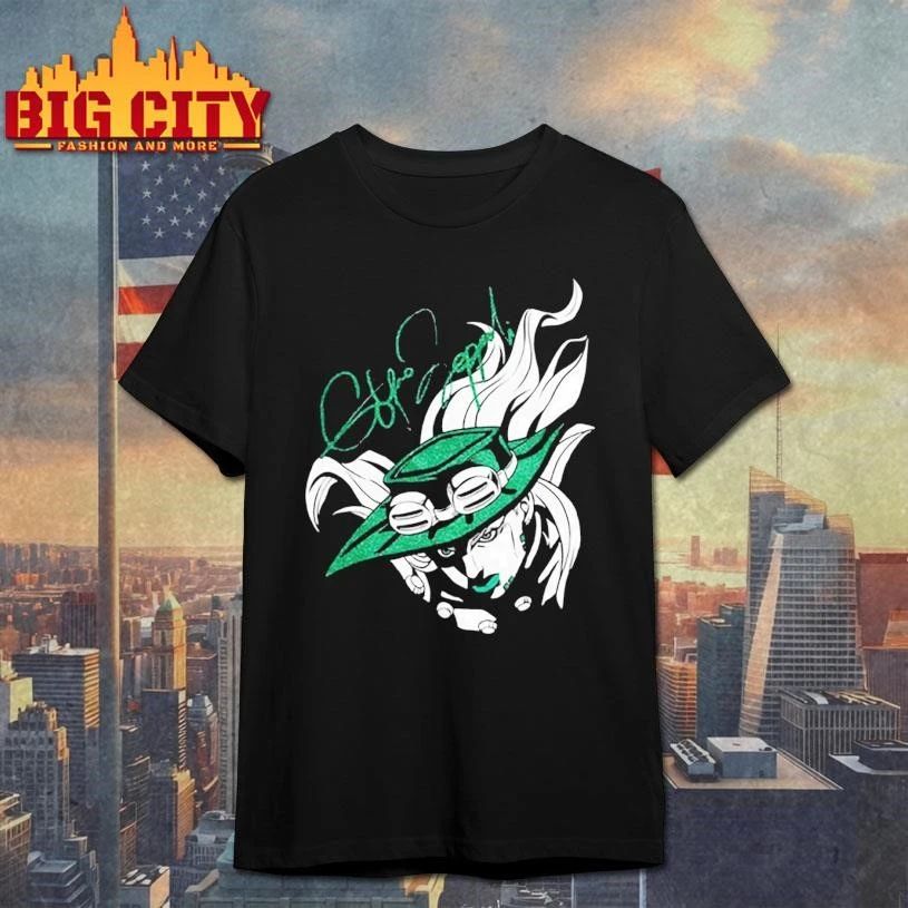 Gyro Zeppeli Jojo Bizarre Adventure Steel Ball Run Signature Tee (1)